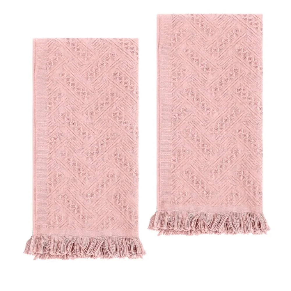 Set of 2 100 % Turkish Cotton Hand Towels